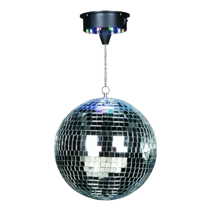 Ibiza disco light mirror ball