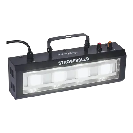 Ibiza LED strobe white light 4x20W