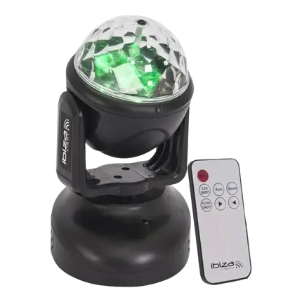 Ibiza Light lyre LMH-Astro with RGB LED