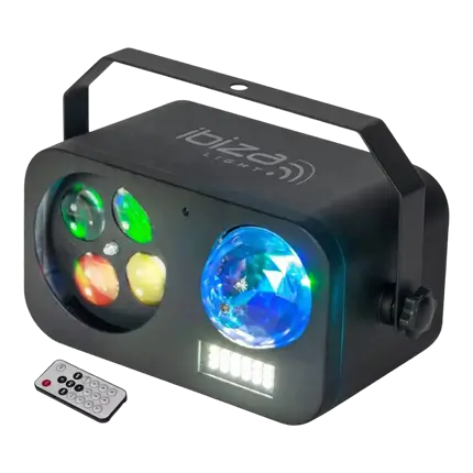 3-in-1 astro-strobo-gobo combination light effect
