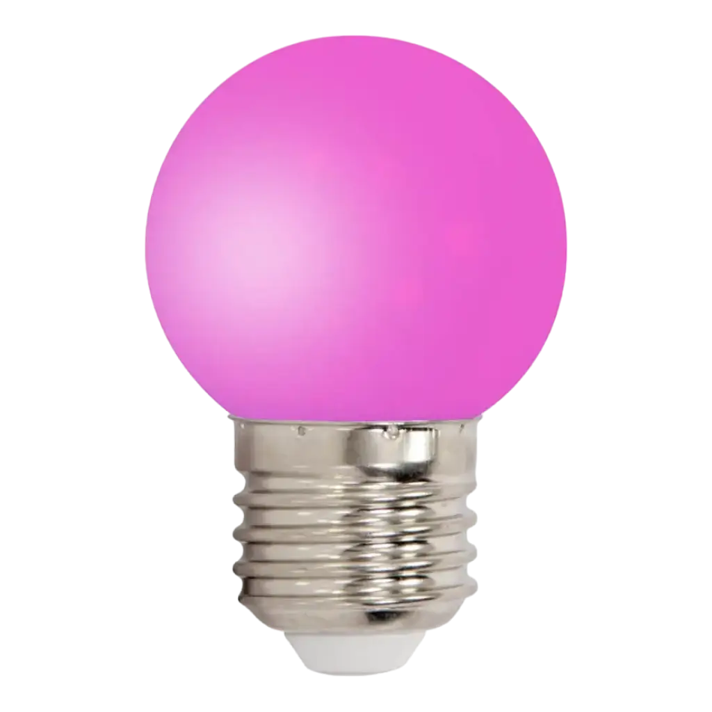 E27 LED light bulbs for garland lights