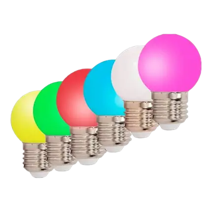 E27 LED light bulbs for garland lights