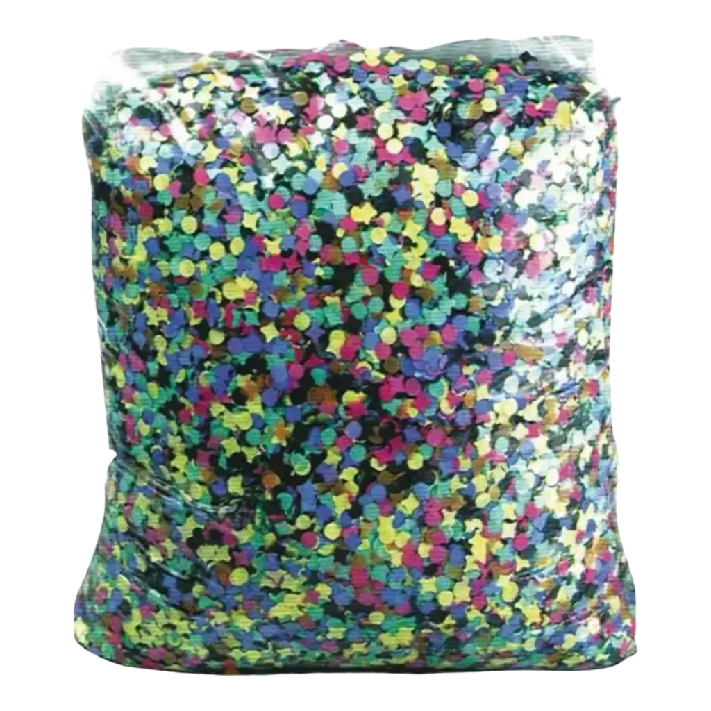 Multicoloured Confetti Bag 100gr 