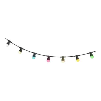 LEDSTRING-COLOR 10m String of lights with 20 coloured LEDs