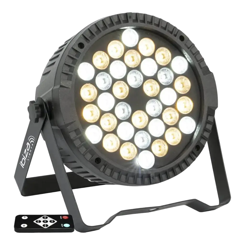 Flat 36 LED PAR floodlight Warm/cool white