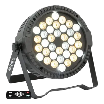Flat 36 LED PAR floodlight Warm/cool white