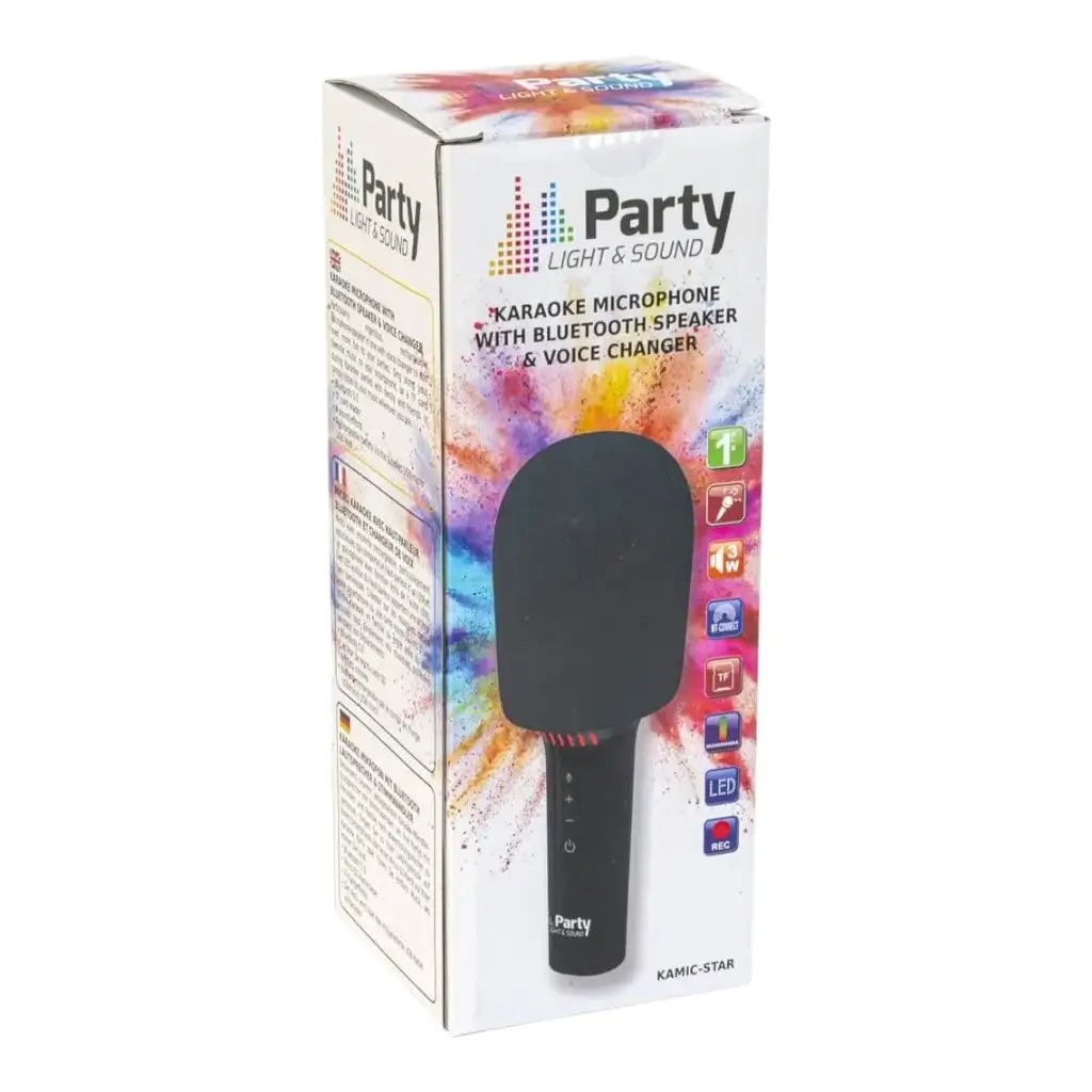 KAMIC-STAR microphone for bluetooth karaoke and voice changer