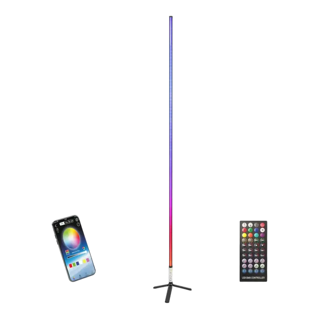 Light tube 1,5m RGB Magic Color Stick black
