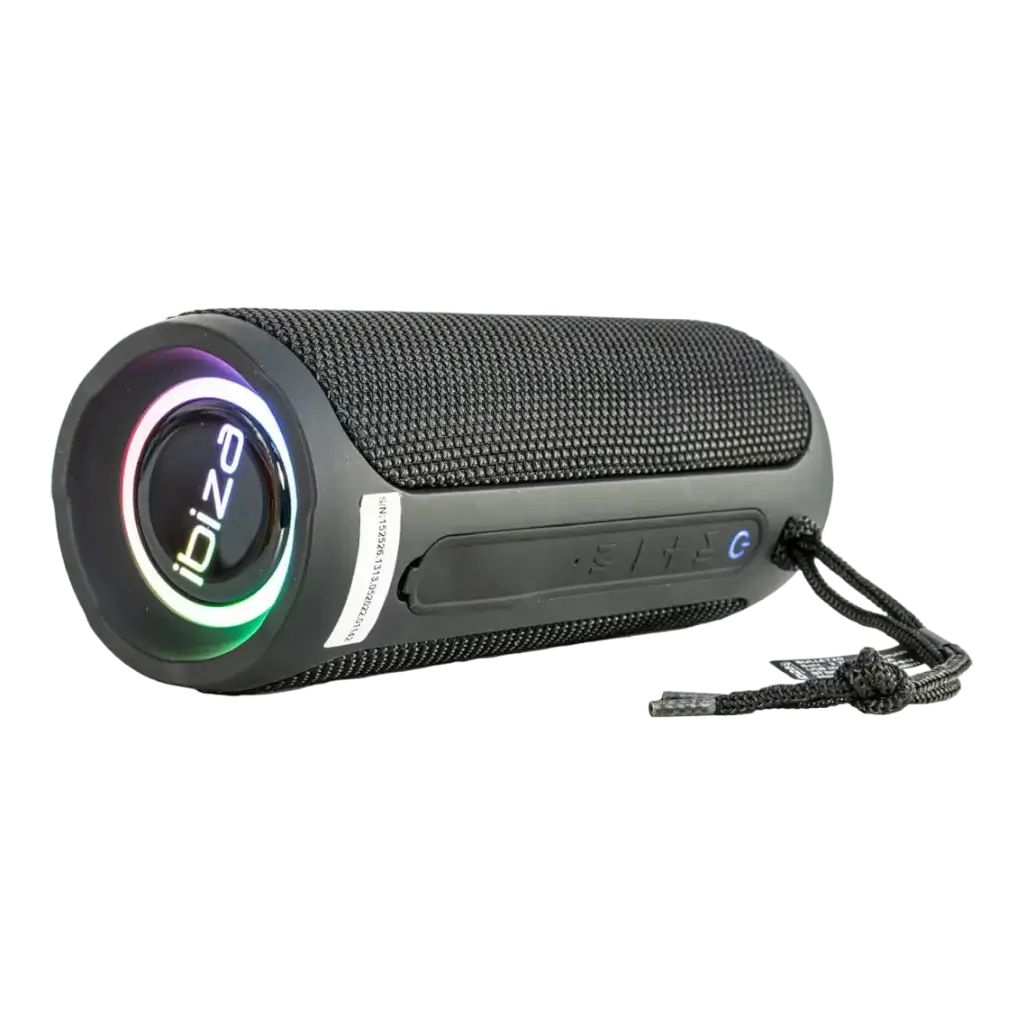 Ibiza BULLET20 LED bluetooth speaker