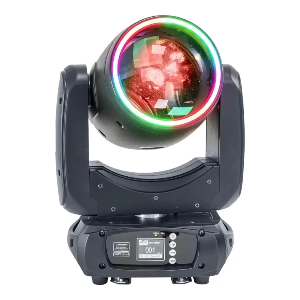BEAM-100LED-MKII with double prime & light ring