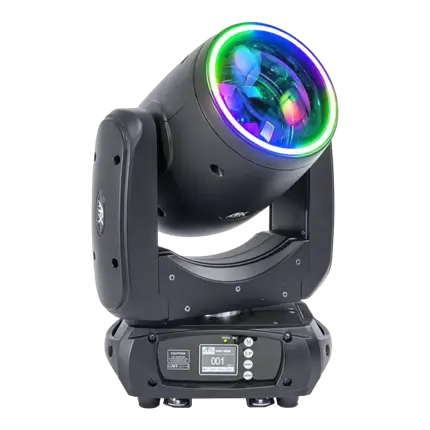 BEAM-100LED-MKII with double prime & light ring