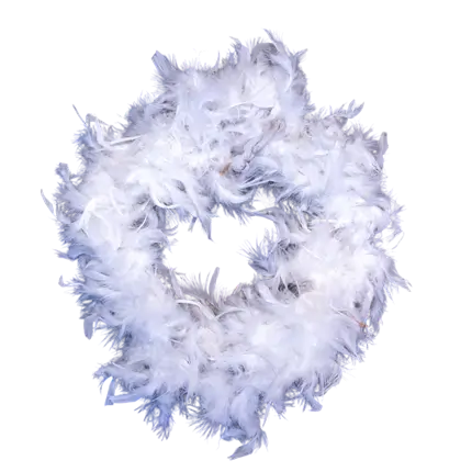 White Feather Boa - 180 cm