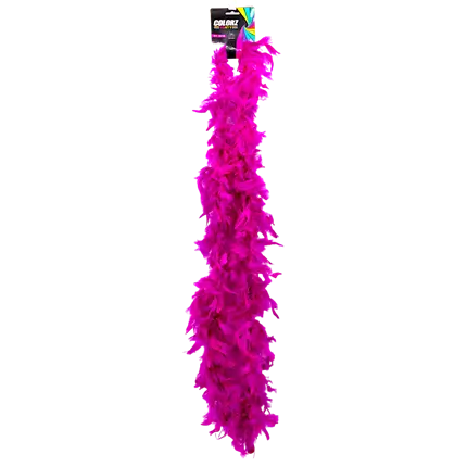 Fuchsia Feather Boa - 180 cm