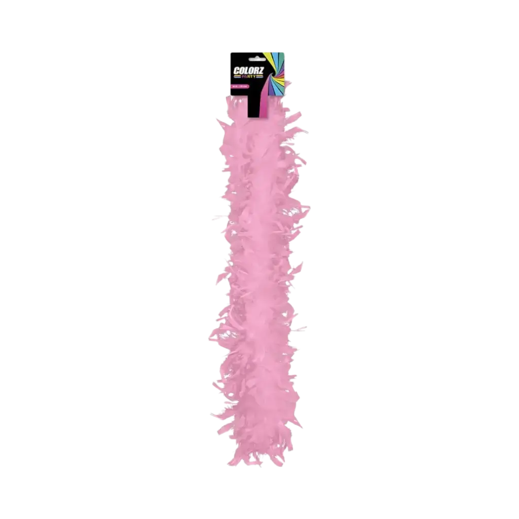 Light Pink Feather Boa - 180 cm