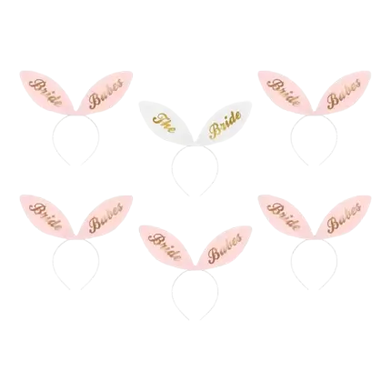 Team Bride Headband 29x25cm - Set of 6