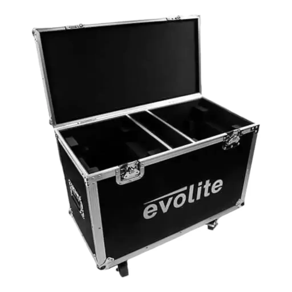 Flightcase for 2 Evolite Beam 7R