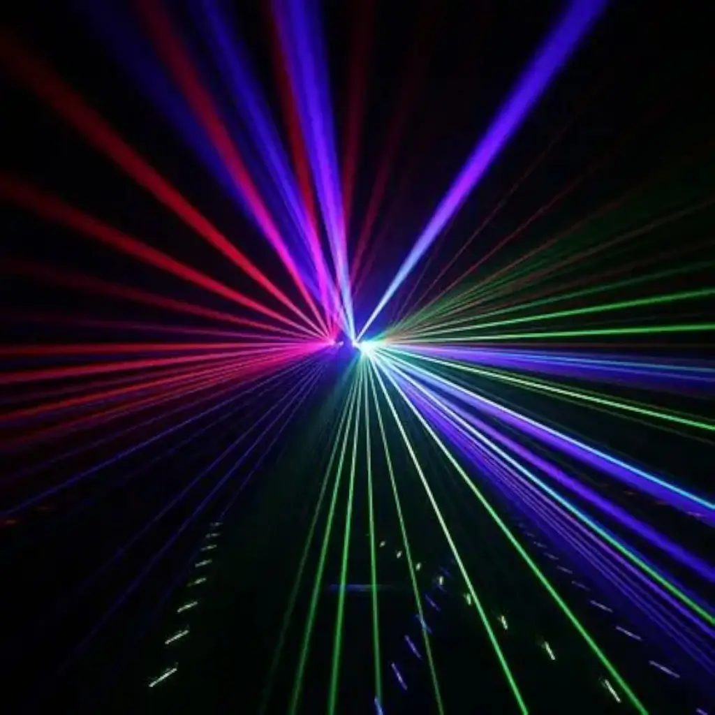 BoomTone DJ Multipoint Laser and Gobo - Six Eyes RGB