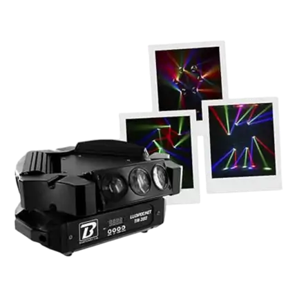 LED BoomTone DJ effects - LUDIPOCKET TRI 360