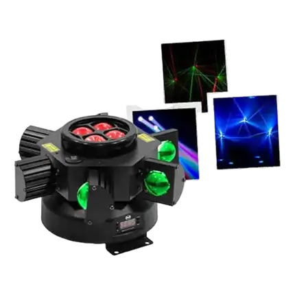 Mac Mah LED effect light set - MEGA UFO-LZR