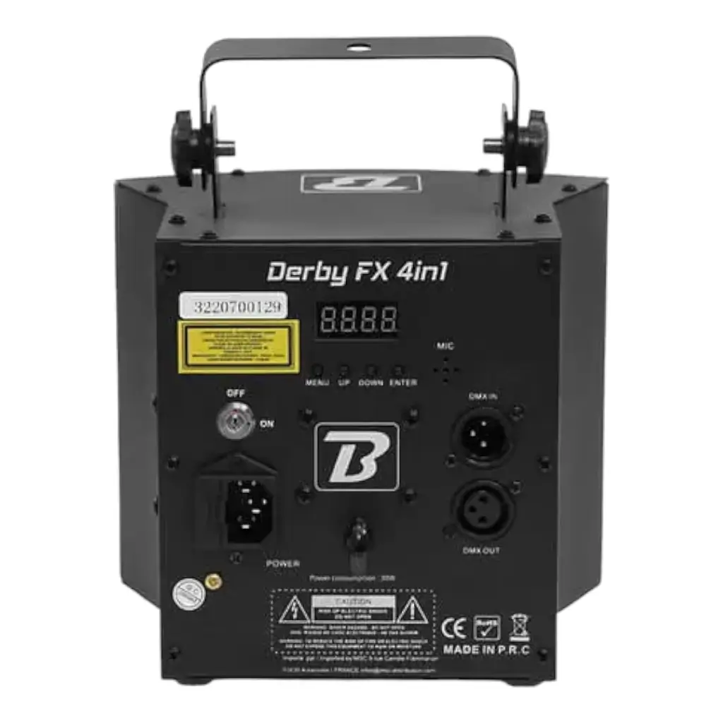 BoomTone DJ 4in1 LED effect light set - DerbyFX 4in1