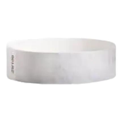 Tyvek® White Paper Wristband Unmarked