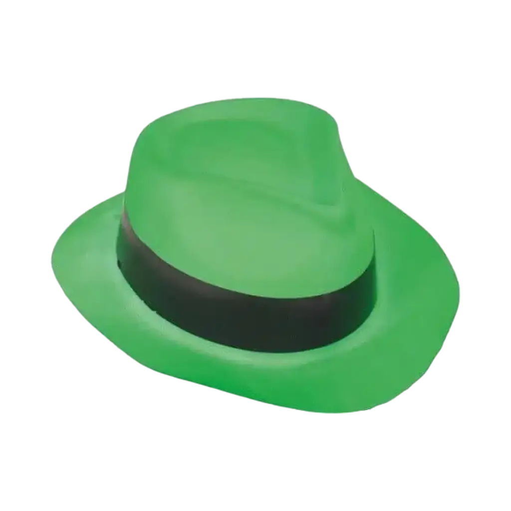Neon Neon Mafia Style Tribly Hat Green