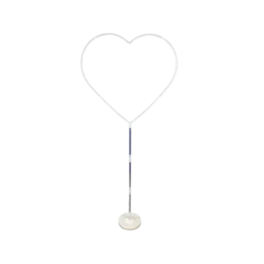 Heart Balloon Stand - 150 cm