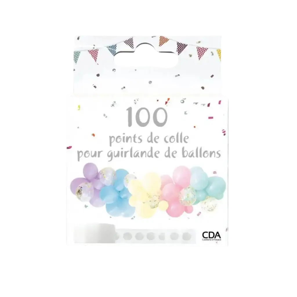 Balloon garland roller - 100 dots of glue