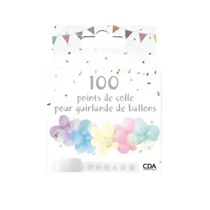 Balloon garland roller - 100 dots of glue