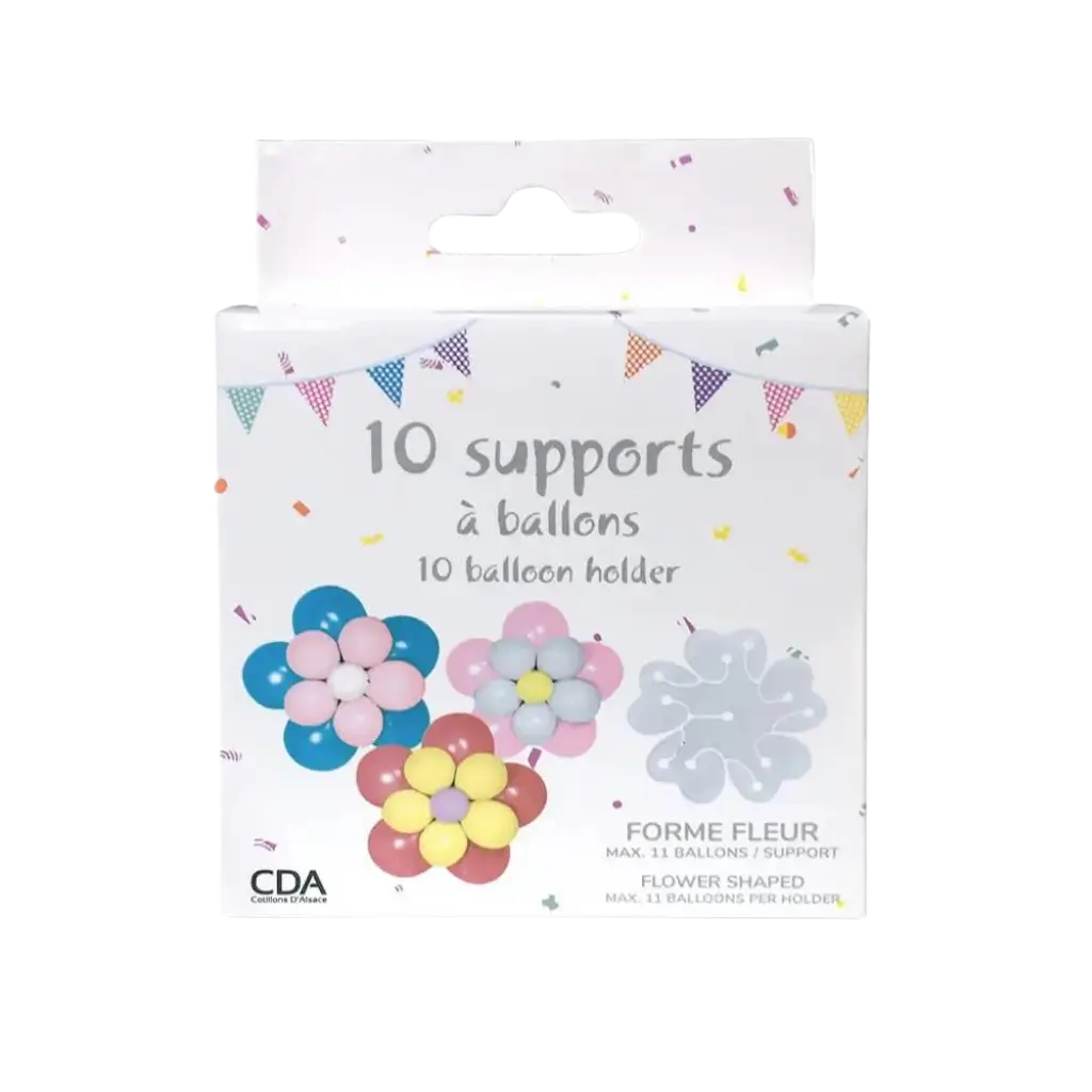 10 Flower Balloon Stands