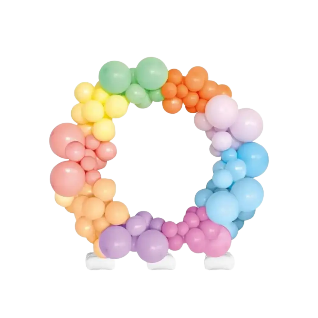 Large Circle Balloon Arch on Stand - 200 cm