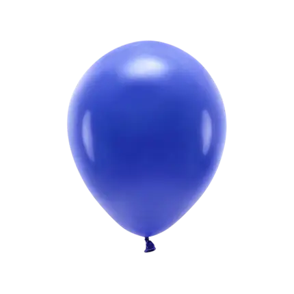 Pack of 100 Pastel 100% Organic Navy Blue Balloons