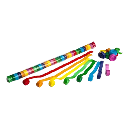 Confetti Streamer Multicolored 100% Biodegradable