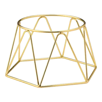 Golden Tray Holder - 19cm x 15.5cm