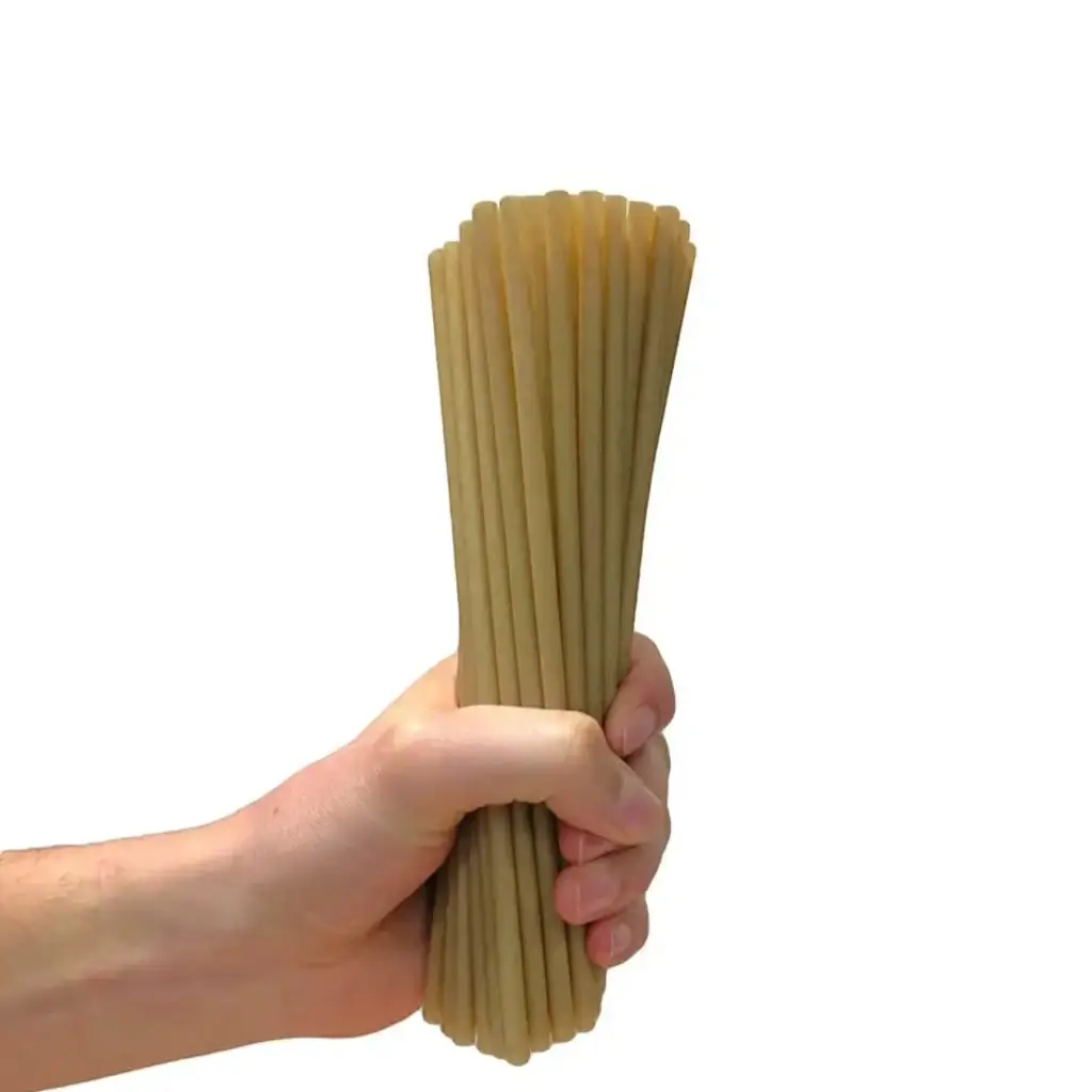 Straw 20cm ø6mm Biosourced in sugar cane - Box of 30