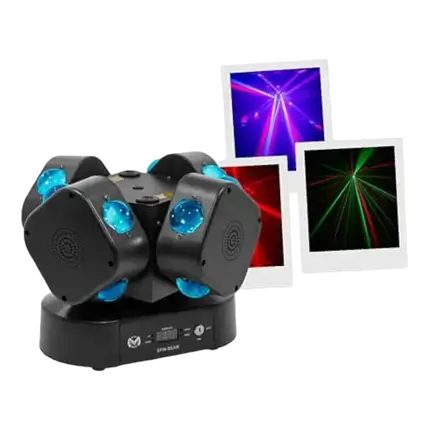 3 in 1 Rotary Laser Machine - Mac Mah Spin Beam