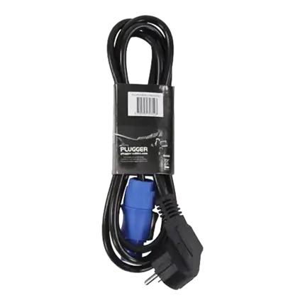 Powercon EU standard power cable 1.8m Easy - Plugger