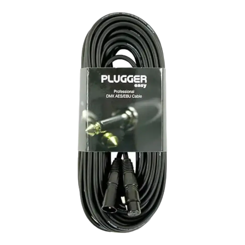 DMX cable XLR female 3b - XLR male 3b 3m Easy - Plugger