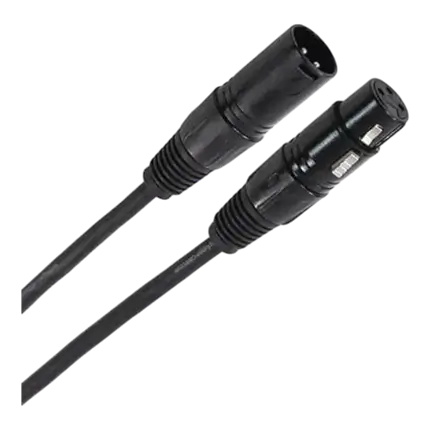 DMX cable XLR female 3b - XLR male 3b 3m Easy - Plugger