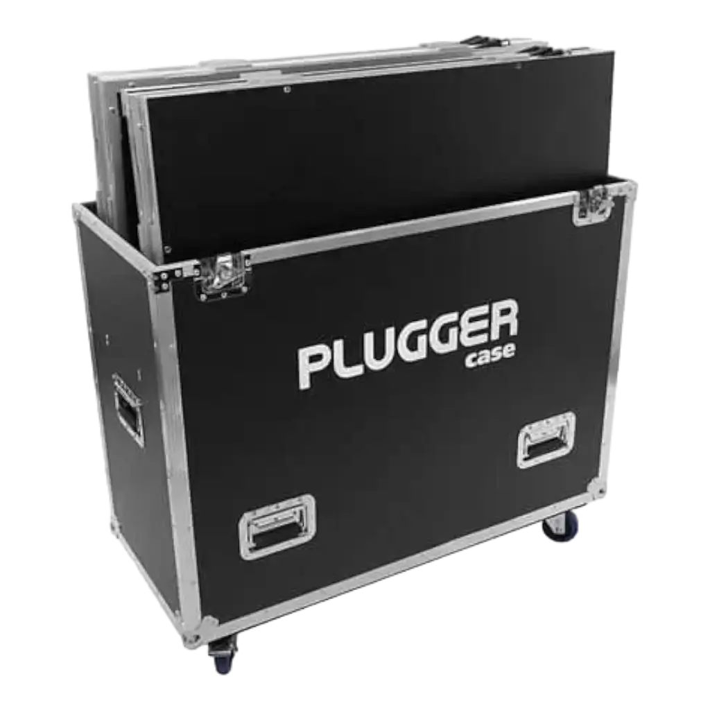Set of 6 Stage Platforms Plugger Case QuickStage 6 Set