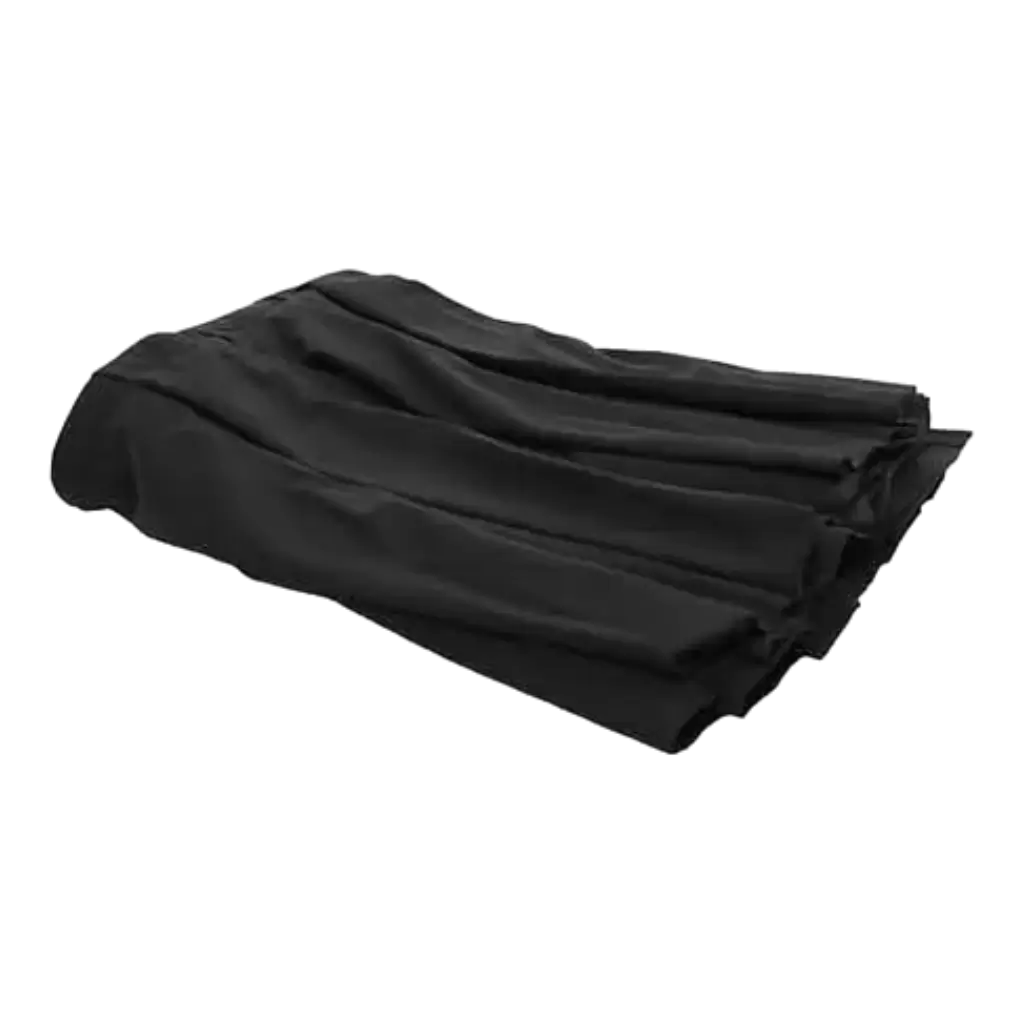 Black Cover Sheet for Plugger Case - QuickStage Drap 402