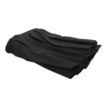 Black Cover Sheet for Plugger Case - QuickStage Drap 402