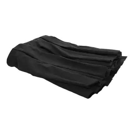 Black Cover Sheet for Plugger Case - QuickStage Drap 603