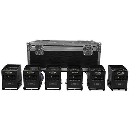 Evolite LED floodlights - IP-BOX 6X15W PACK - Set of 6