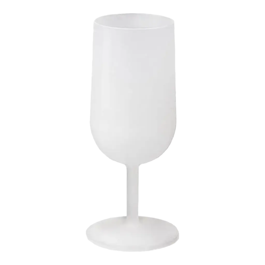 Eco Cup Wine Glass 12cl - Frosted Effect