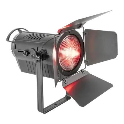 Fresnel spotlight for Theatre and Stage with LED RGBW