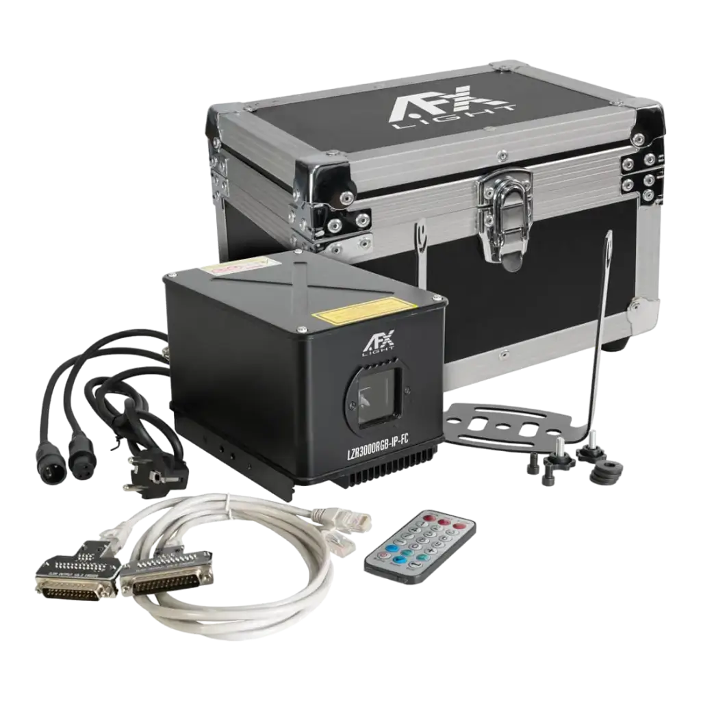 RGB Laser Machine with Flight Case LZR3000RGB-IP-FC