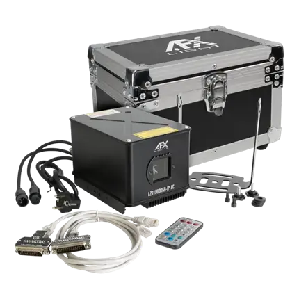 RGB Laser Machine with Flight Case LZR1000RGB-IP-FC