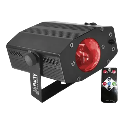 PARTY-MINIWAVE LED RGB Aquatic Light Effect