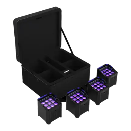 CHAUVET DJ - Wireless PAR Freedom Par H9 IP X4 projectors
